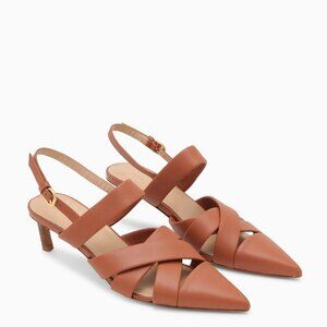 Ulla Johnson - Tahlia Woven Kitten Heel in Sierra - NEVER WORN
